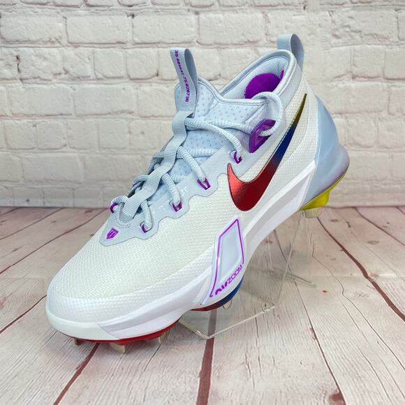 Nike Force Zoom Trout 9 Elite Metal Baseball Cleats Mens Size 7 (FV4575-106) - Picture 3 of 11